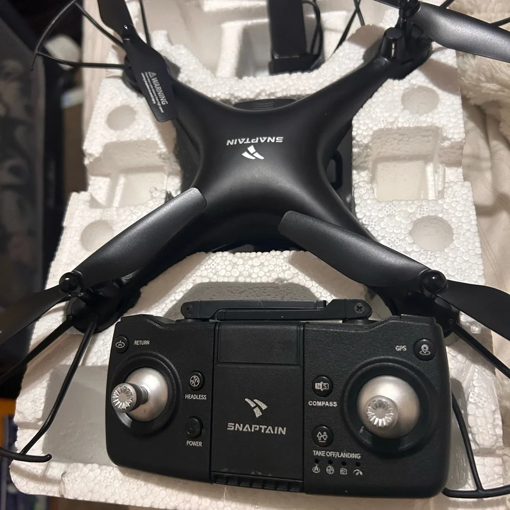 Black Drone with Controller